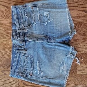American Eagle cut off denim shorts